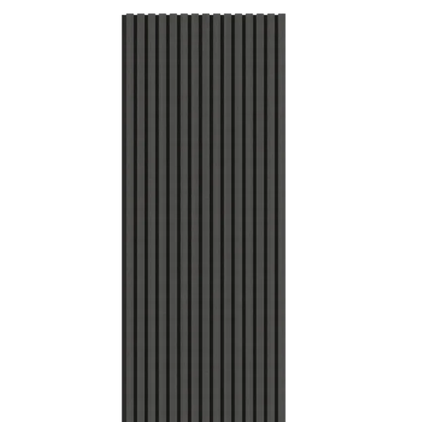Black Acoustic Wood Wall Panel Thin Slat Series 1 – 240/300 x 60cm ...
